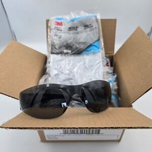 10 PK 3M Outdoor Safety Eyewear Anti Fog  Secure‎ Fit Tinted   UV Protection
